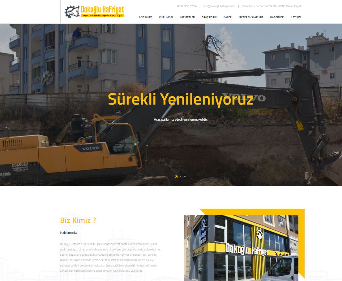 Web Sitemiz Gncellendi..